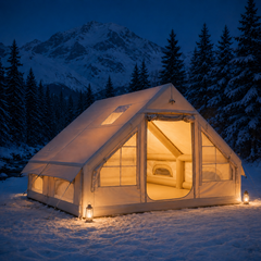 Tienda Inflable Fácil para Glamping
