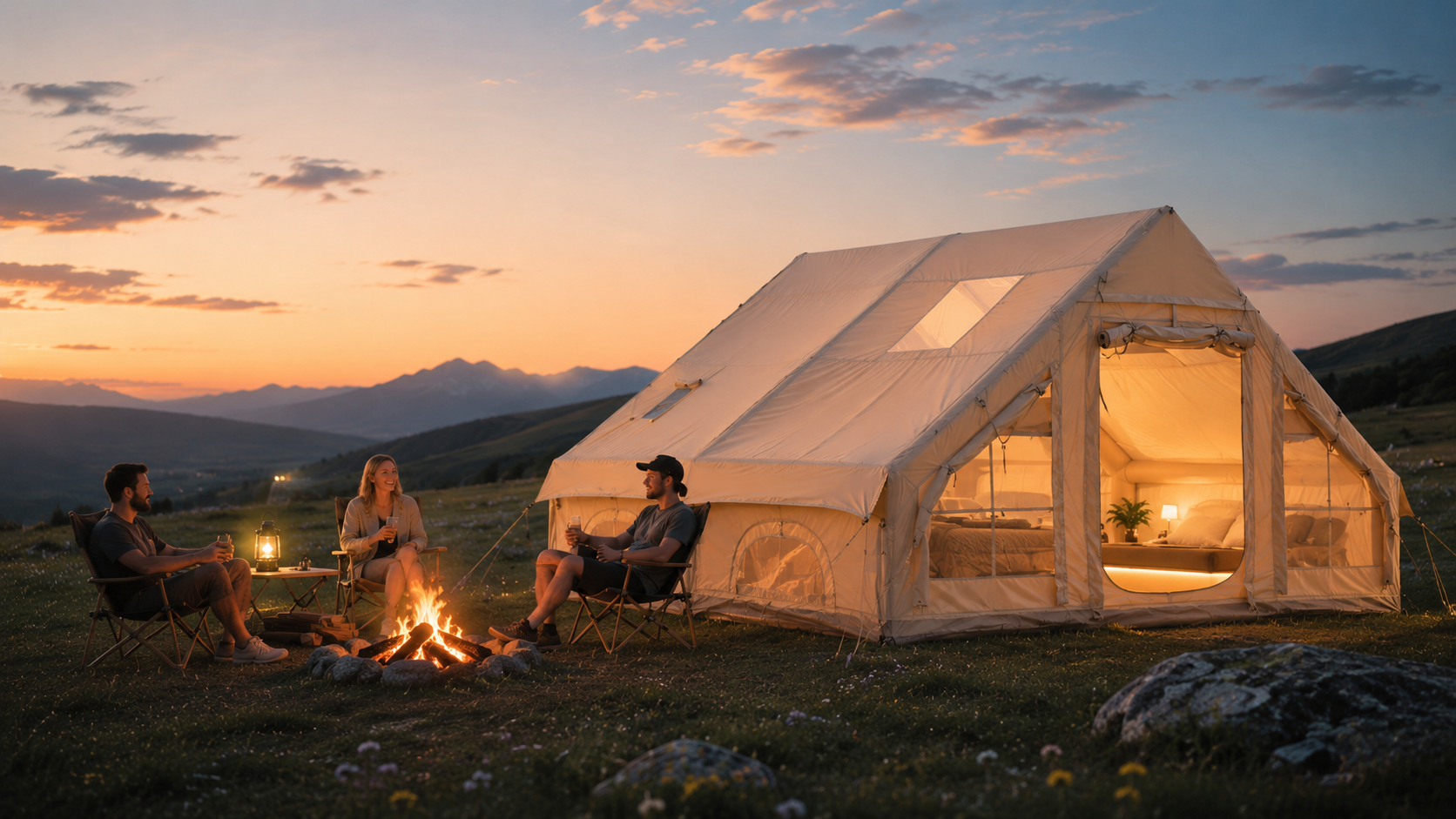 Upgrade the way you camp.