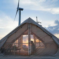 Tienda Inflable Fácil para Glamping